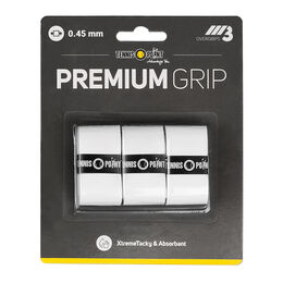 Surgrips Tennis-Point Premium Grip weiß 3er